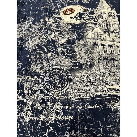 Auburn University Tigers T Shirt made in USA - Picture 3 of 13